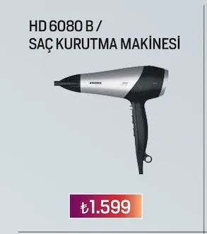 Hd 6080 B / Saç Kurutma Makinesi