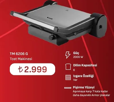 Tm 6206 G Tost Makinesi