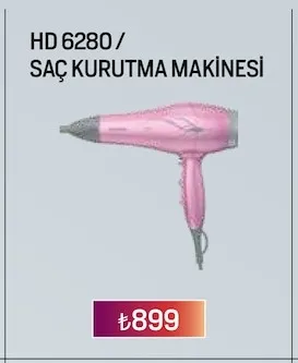 Hd 6280 Saç Kurutma Makinesi