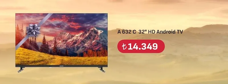 A 632 C 32" Hd Android Tv
