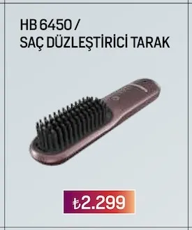 Hb 6450 Saç Düzleştirici Tarak