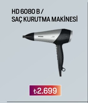 Hd 6080 B Saç Kurutma Makinesi