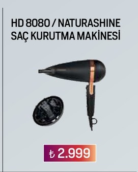 Hd 8080 Naturashine Saç Kurutma Makinesi