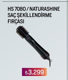 Hs 7080 / Naturashine Saç Şekillendirme Fırçası
