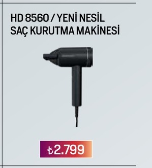 Hd 8560 / Yeni Nesil Saç Kurutma Makinesi