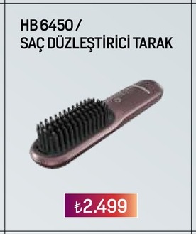 Hb 6450 Saç Düzleştirici Tarak