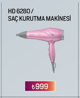 Hd 6280 / Saç Kurutma Makinesi