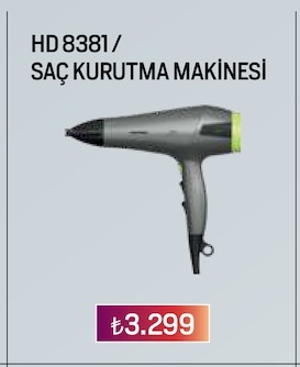 Hd 8381 / Saç Kurutma Makinesi