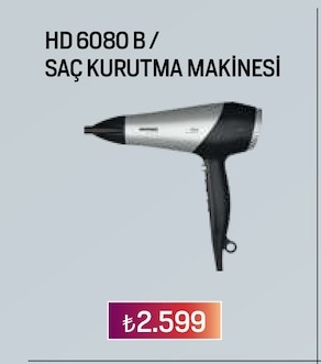 Hd 6080 B / Saç Kurutma Makinesi