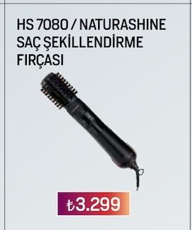 Hs 7080 / Naturashine Saç Şekillendirme Fırçası