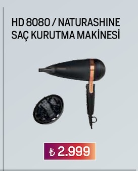 Hd 8080 / Naturashine Saç Kurutma Makinesi