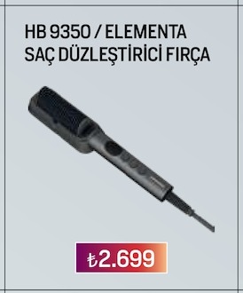 Hb 9350 / Elementa Saç Düzleştirici Fırça