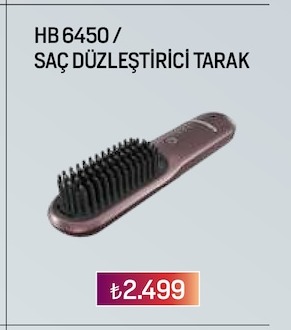 Hb 6450/ Saç Düzleştirici Tarak
