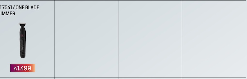 T 7541 / One Blade Trimmer