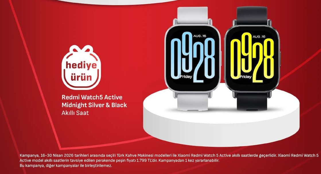 Redmi Watch5 Active Midnight Silver & Black Akıllı Saat