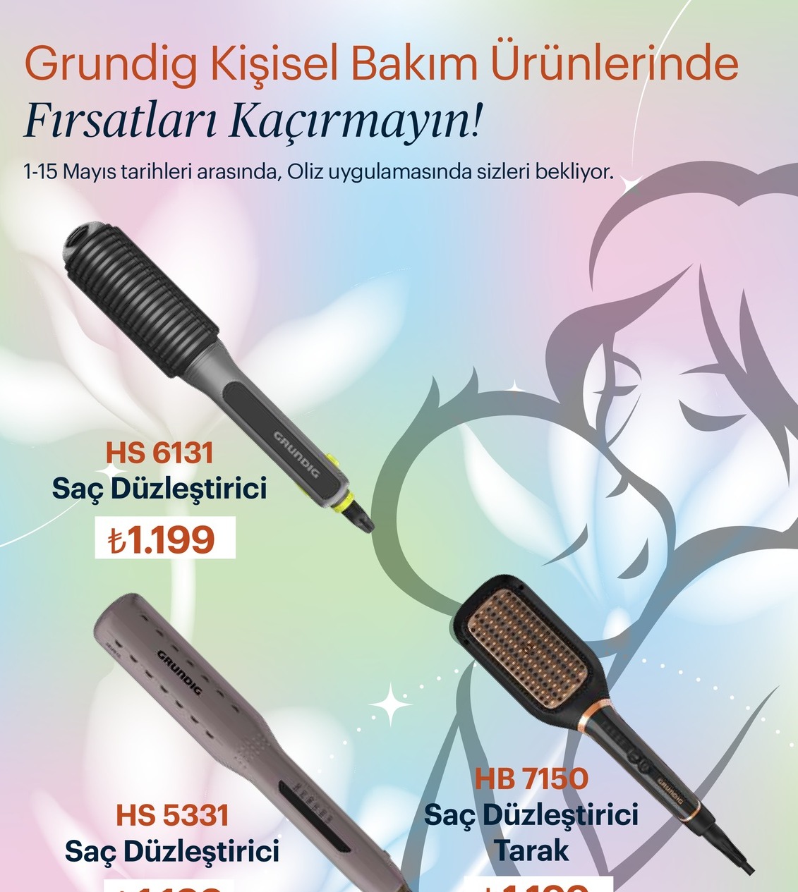 Grundig Hs 6131 Saç Düzleştirici