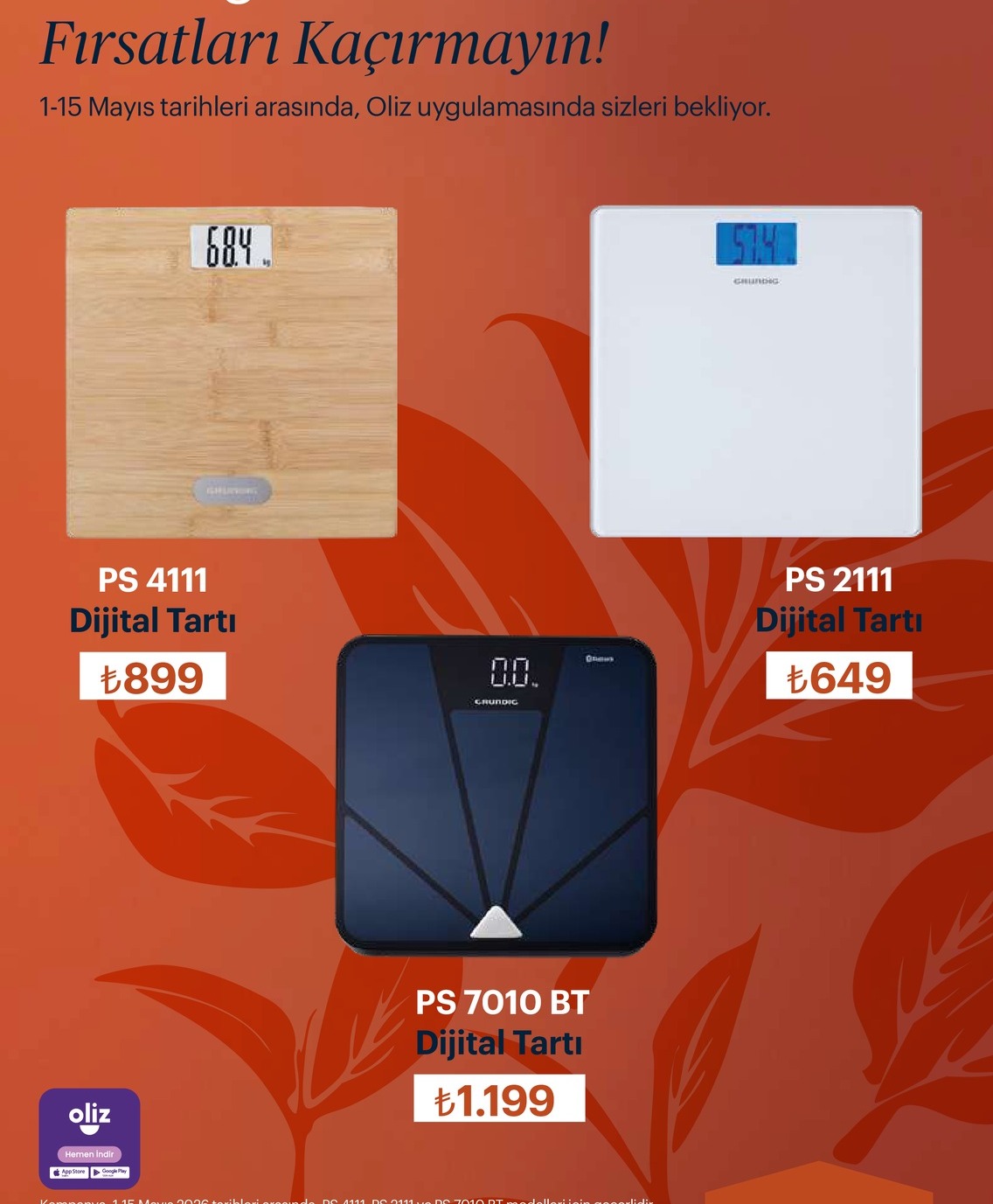 Grundig Ps 4111 Dijital Tartı