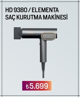 Hd 9380 Elementa Saç Kurutma Makinesi