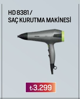 Saç Kurutma Makinesi Hd 8381
