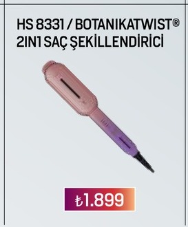 Hs 8331 / Botanikattwist 2In1 Saç Şekillendirici