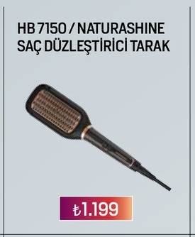 Hb 7150 / Naturashine Saç Düzleştirici Tarak