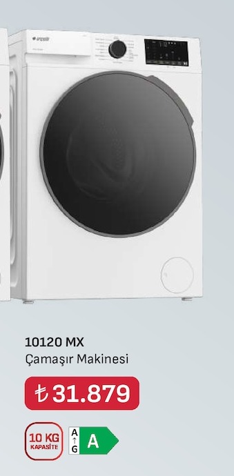 Arçelik 10120 Mx Çamaşır Makinesi 10 Kg