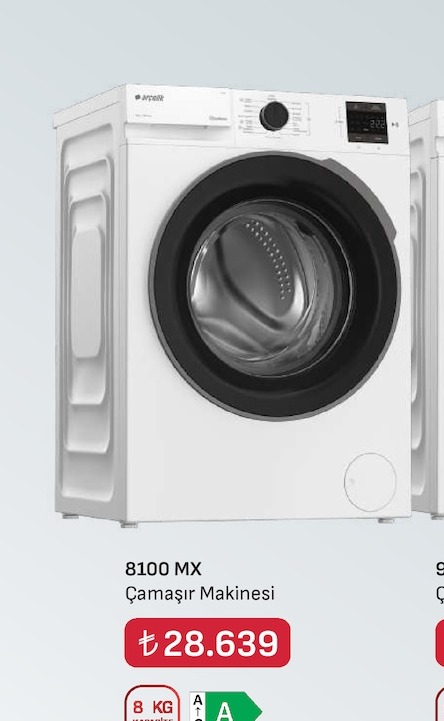 Arçelik 8100 Mx Çamaşır Makinesi 8 Kg
