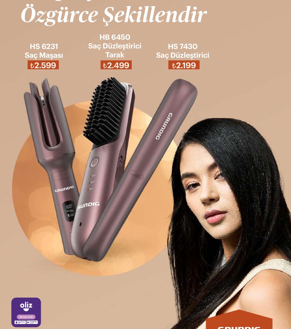 Grundig Hs 6231 Saç Maşası