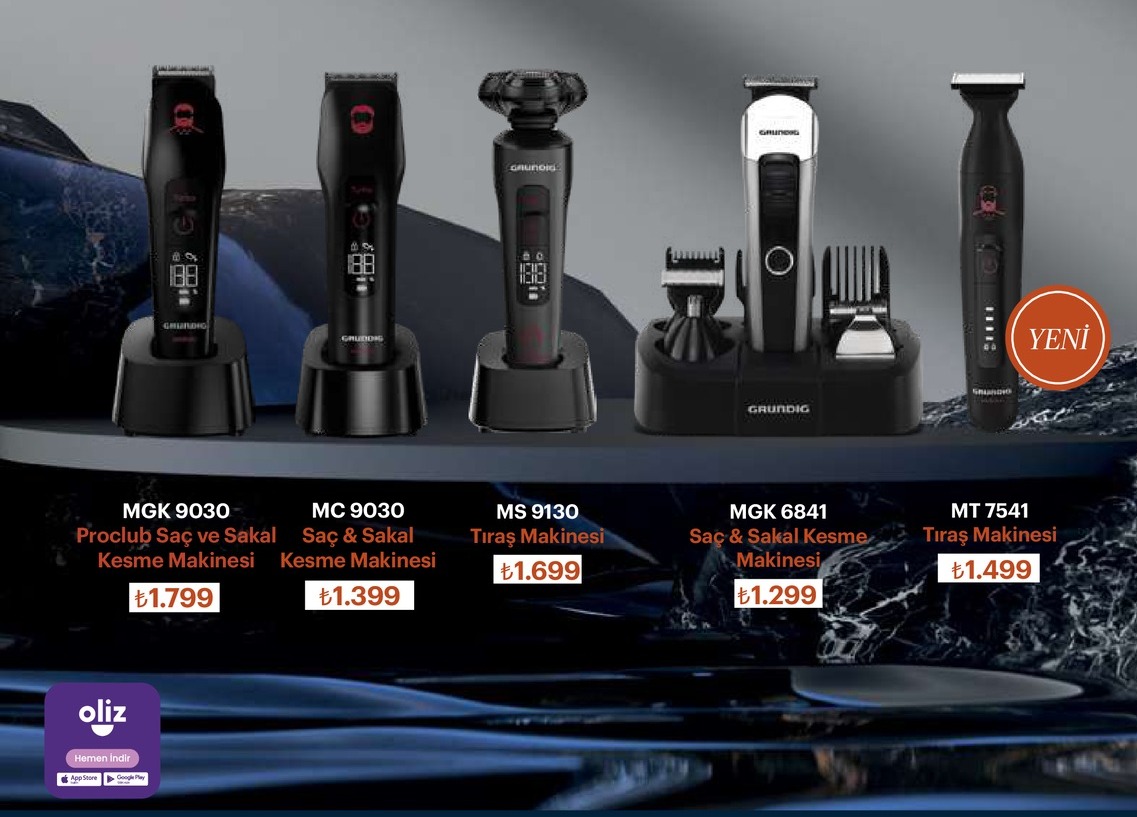 Grundig Mgk 9030 Proclub Saç Ve Sakal Kesme Makinesi