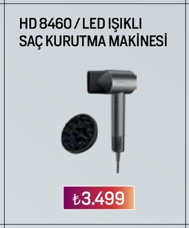 Hd 8460 / Led Işıklı Saç Kurutma Makinesi