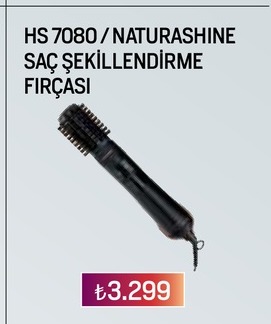 Hs 7080 / Naturashine Saç Şekillendirme Fırçasi