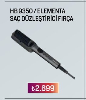 Hb 9350 / Elementa Saç Düzleştirici Fırça