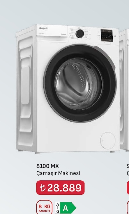 Arçelik 8100 Mx Çamaşır Makinesi 8 Kg