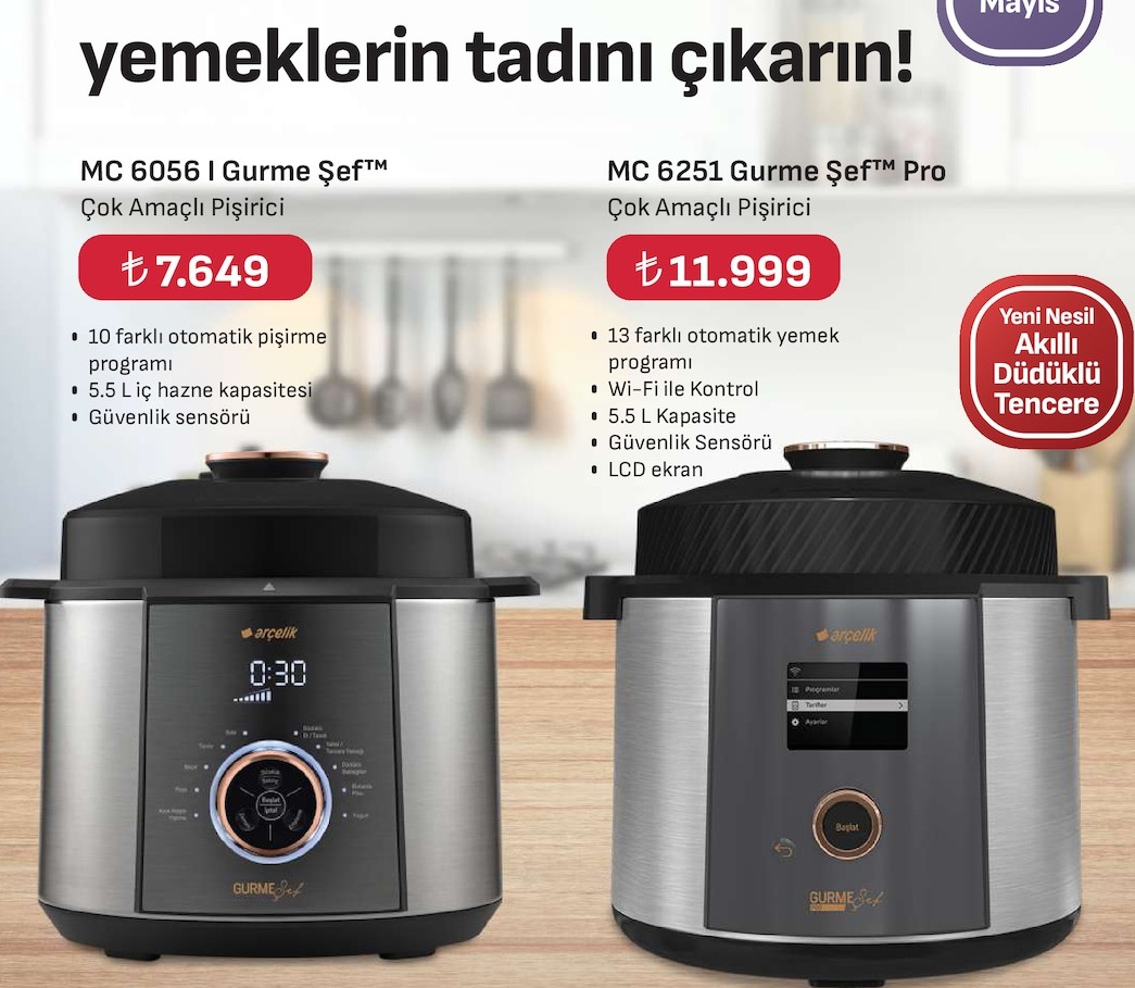 Arçelik Mc 6251 Gurme Şef Pro
