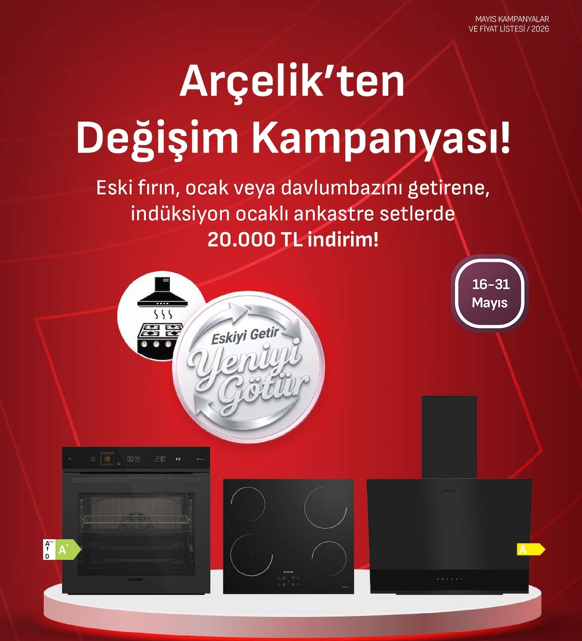 Arçelik Ankastre Set