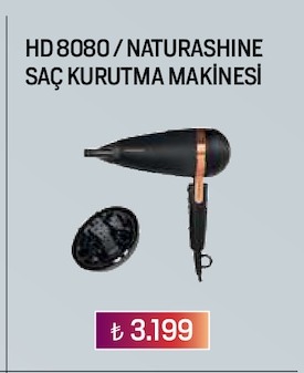 Hd 8080 / Naturashine Saç Kurutma Makinesi