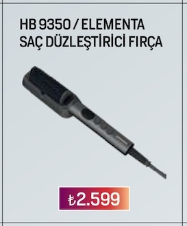 Hb 9350 / Elementa Saç Düzleştirici Fırça