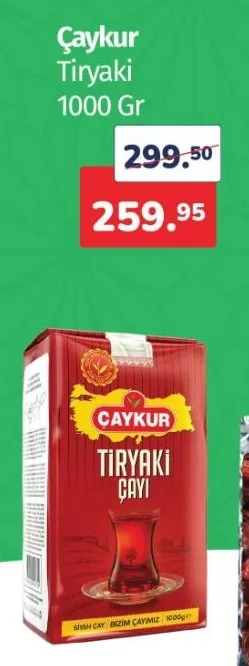 Çaykur Tiryaki 1000 Gr