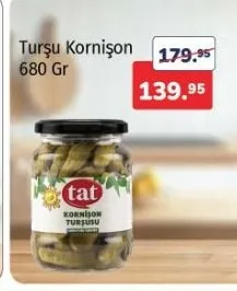 Turşu Kornişon 680 Gr