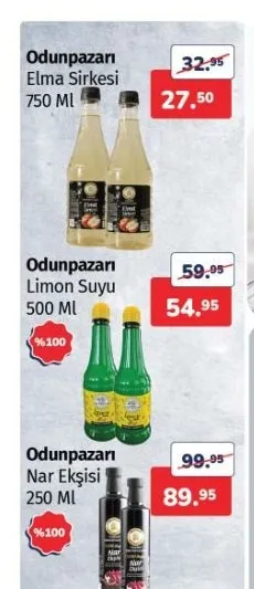 Odunpazarı Elma Sirkesi 750 Ml