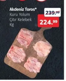Akdeniz Toros Kuru Yorum Çıtır Kelebek Kg