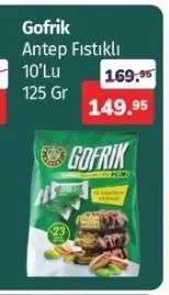 Gofrik Antep Fıstıklı 10'Lu 125 Gr