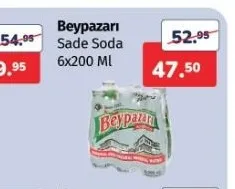 Beypazarı Sade Soda 6X200 Ml