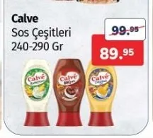 Calve Sos Çeşitleri 240-290 Gr