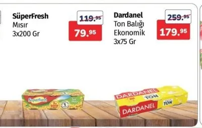 Süperfresh Mısır 3X200 Gr