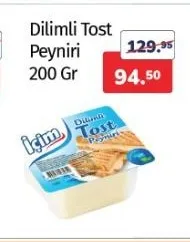 İçim Dilimli Tost Peyniri 200 Gr