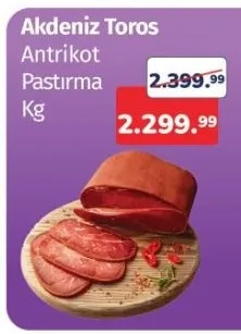 Akdeniz Toros Antrikot Pastırma Kg