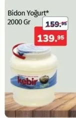 Kebir Bidon Yoğurt 2000 Gr