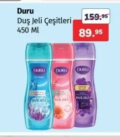 Duru Duş Jeli Çeşitleri 450 Ml