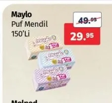 Maylo Puf Mendil 150'Li